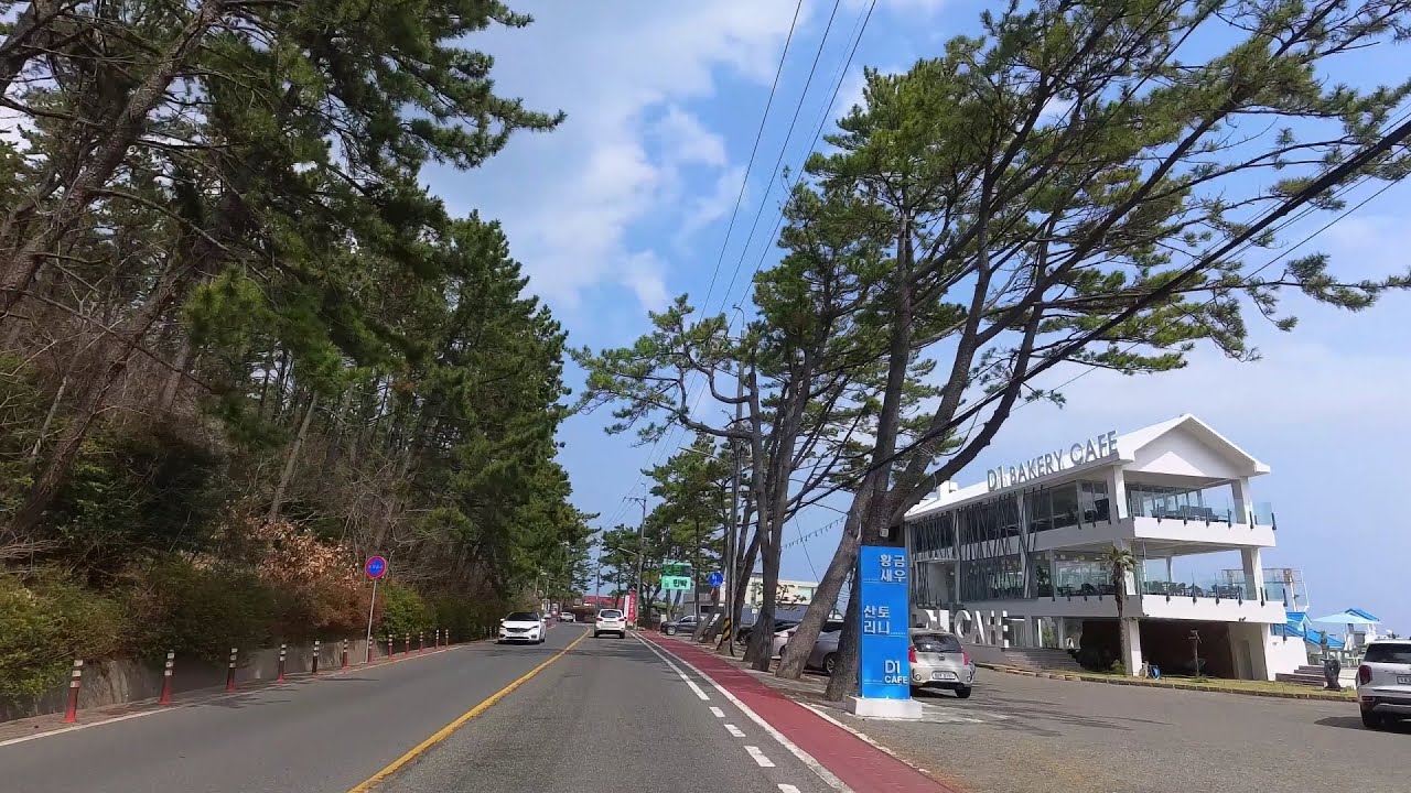 [Korea's Coastal Road] 일광해수욕장에서 울산 간절곶까지 동해안 해안도로 드라이브, 그리고 분위기 황량한 온산공단 (Driving Korea)