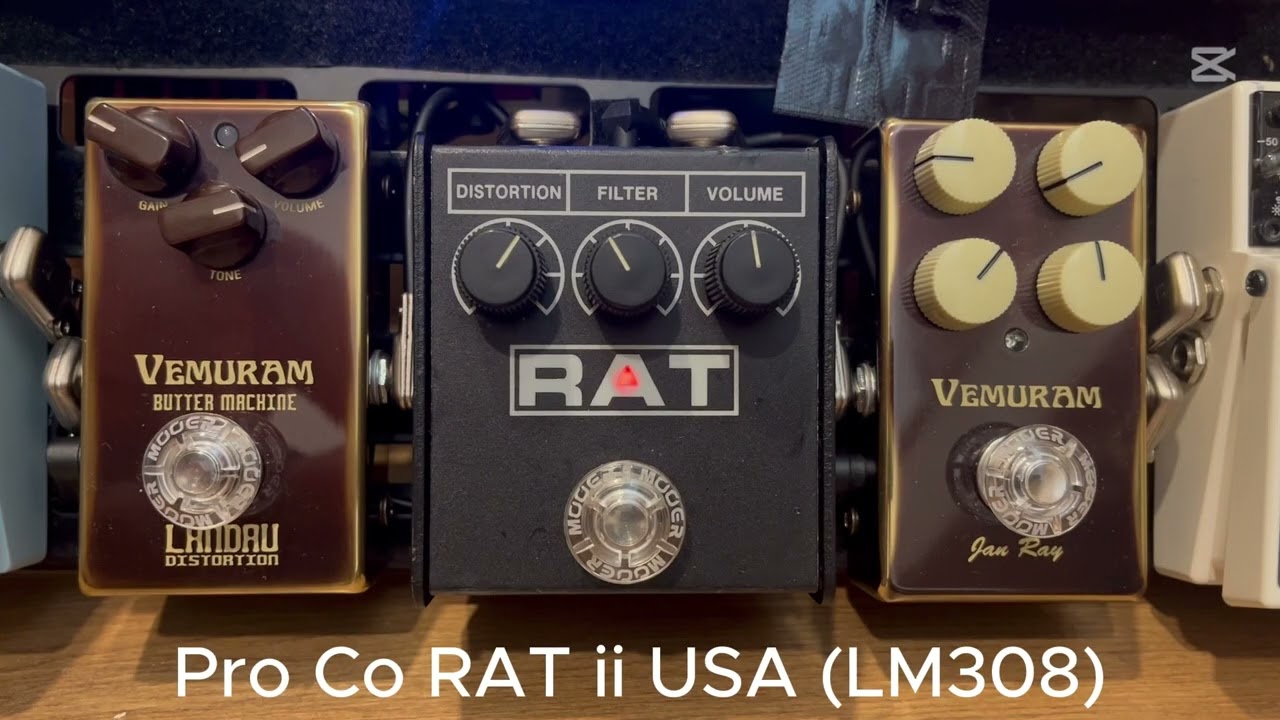 Pro Co RAT2 USA (OP07DP vs LM308)