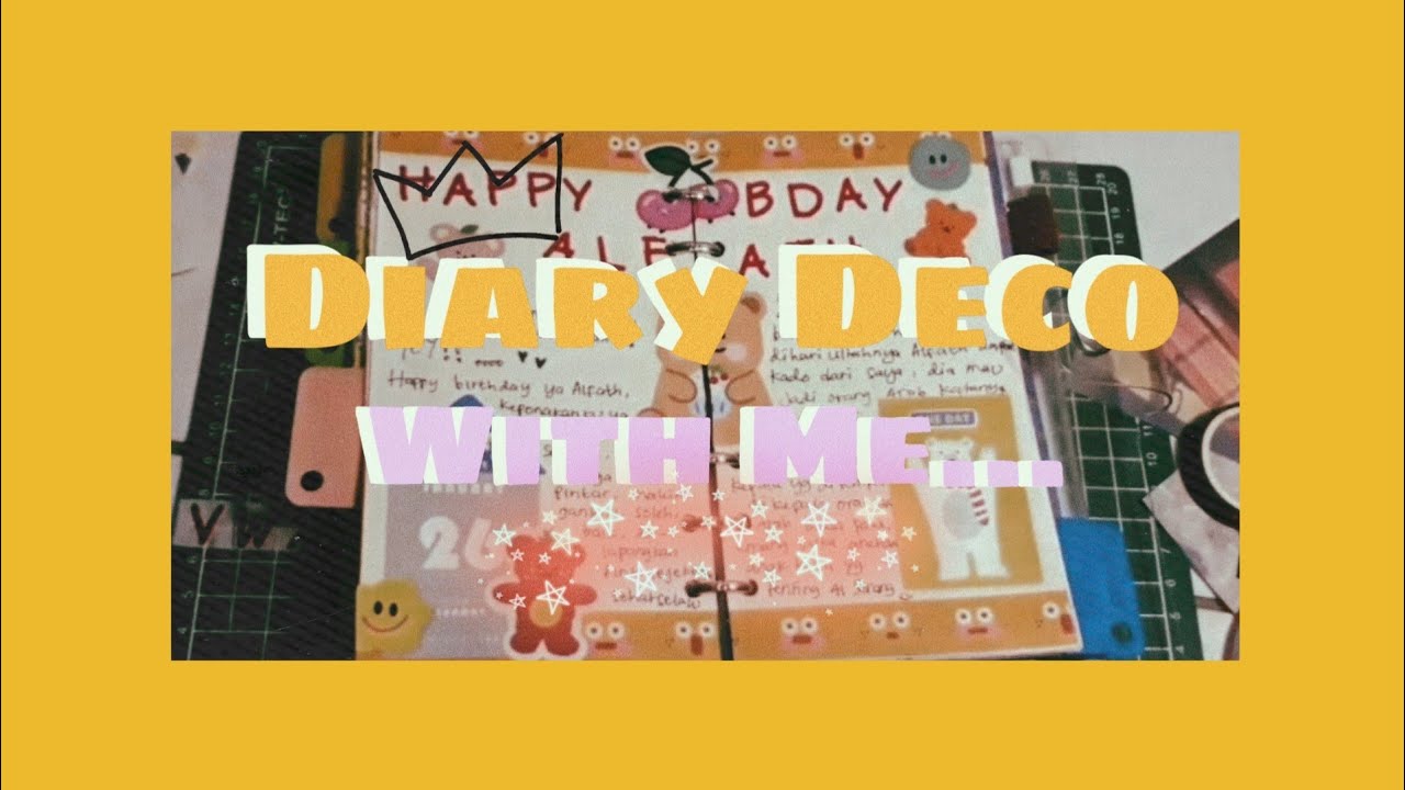 Diary Deco With Me #Part3 💕 || indonesia