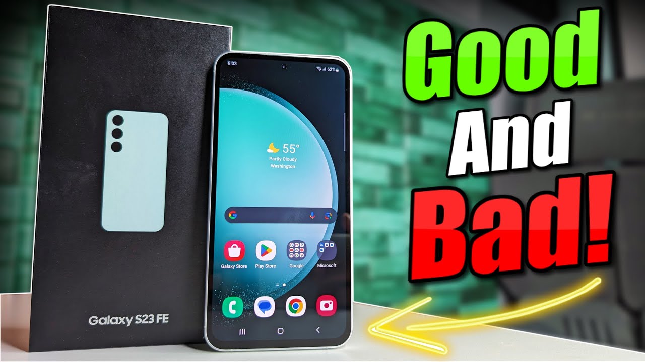 Плюсы и минусы Samsung Galaxy S23 FE | ХОРОШО, ПЛОХО И УЖАСНО!