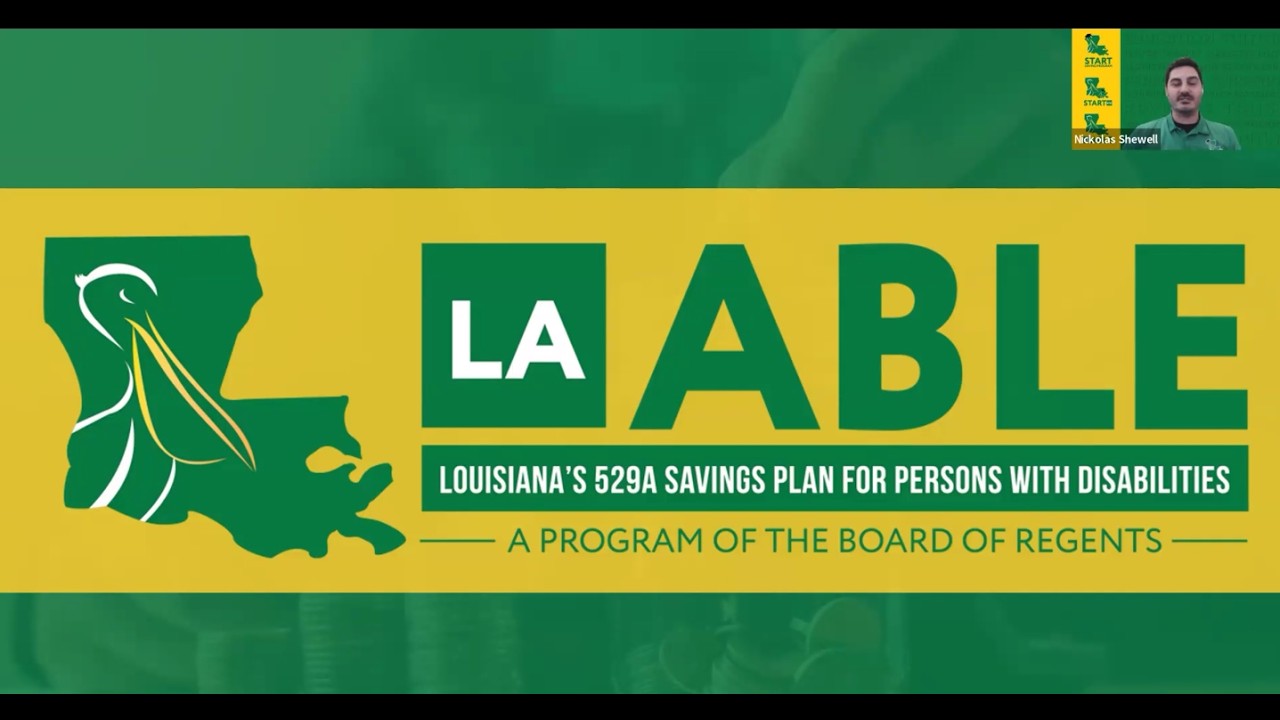 Louisiana's 529A Savings Plan Updates