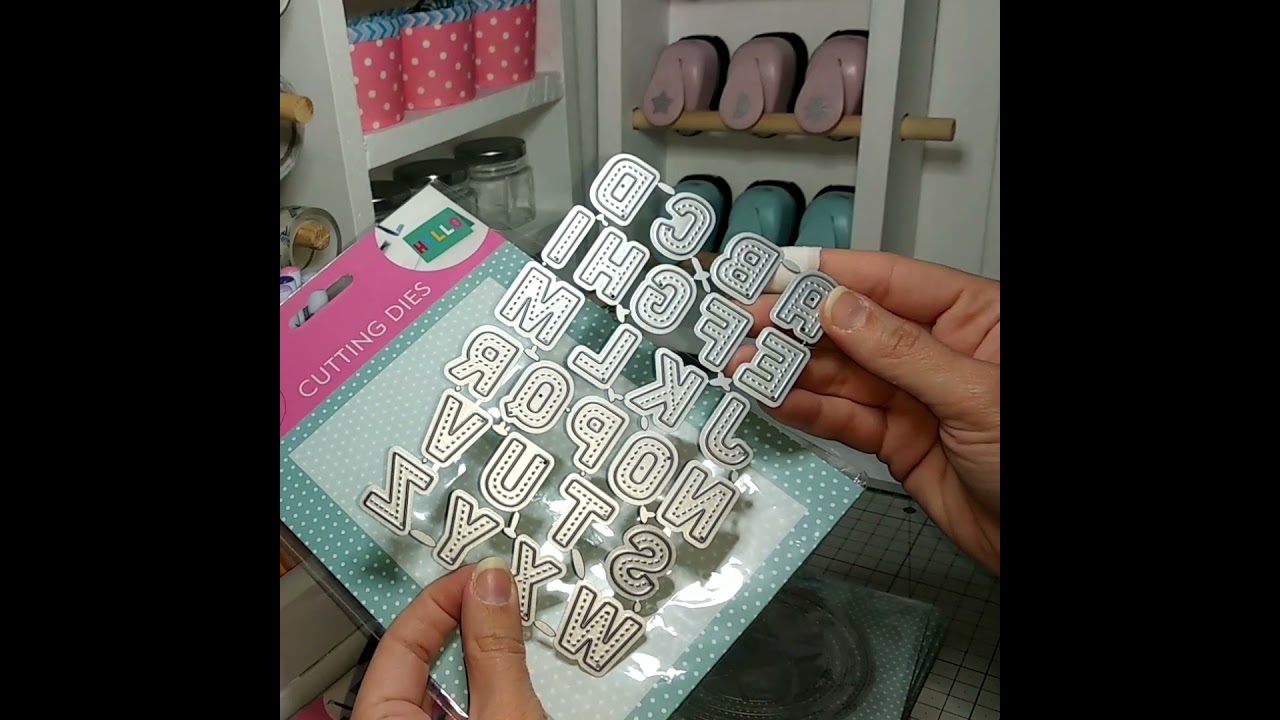 Przegląd wykrojnik&oacute;w z Actiona (scrapbooking die-cut from Action)