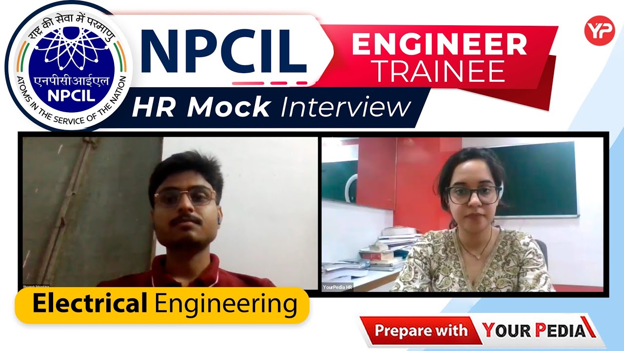 NPCIL HR Mock Interview For Engineer Trainee | Electrical Engg. | Interview Guidance with YourPedia