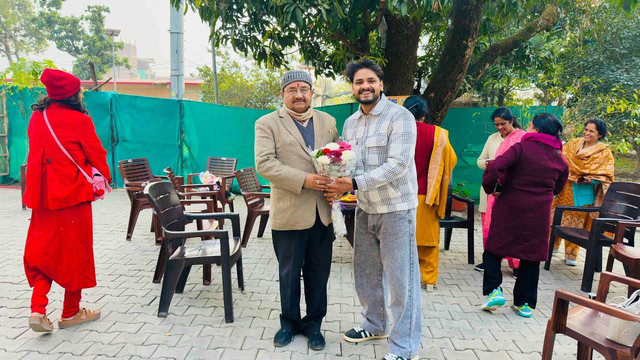 New year ke Din VIDHAYAK Ji (MLA) sir Ke ghar gaye🙏🏻