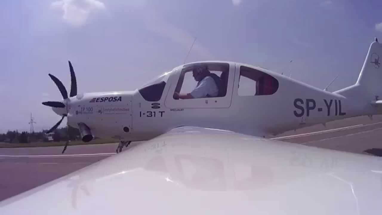 First Flight of ILOT I-31 T Specjalny with turboprop engine TP 100 from PBS Velka Bites