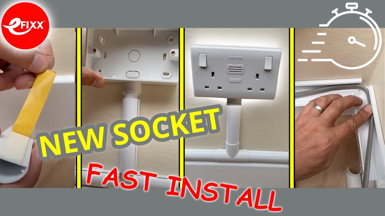 Quick and Easy: Socket Installation with D-Line Trunking