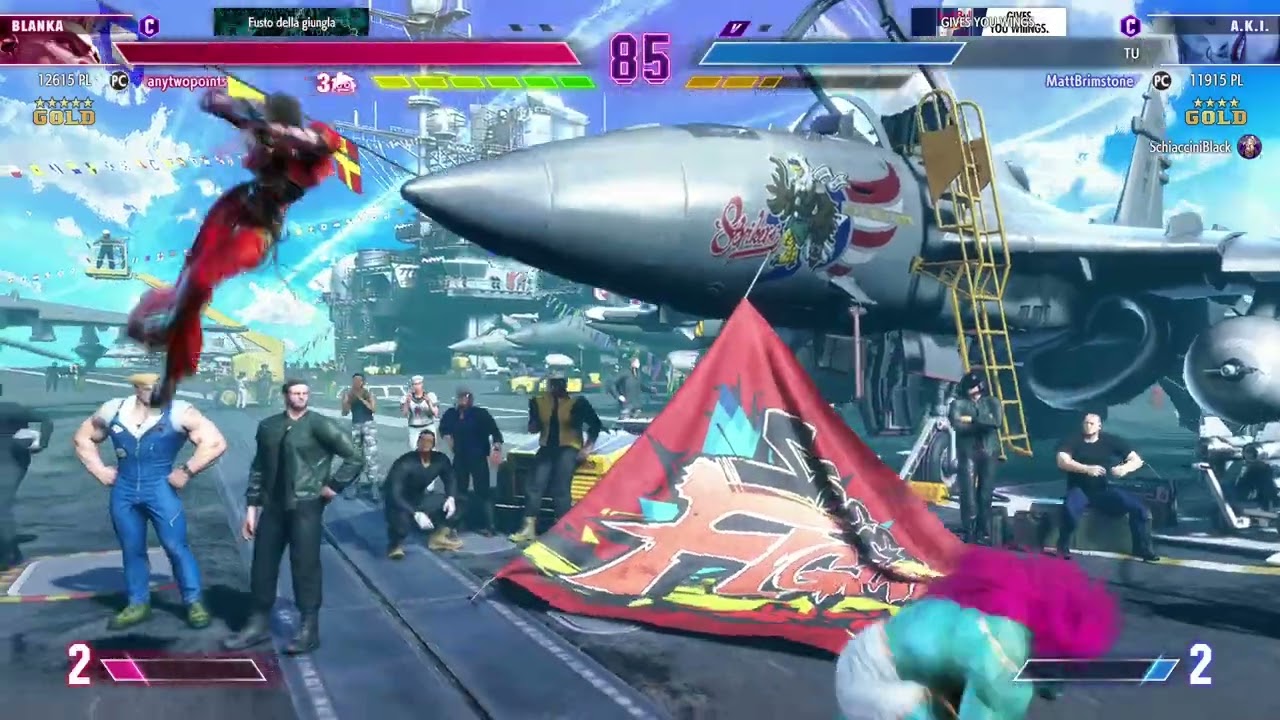 Street Fighter 6 - Ranked Gold4 - Aki Vs Blanka
