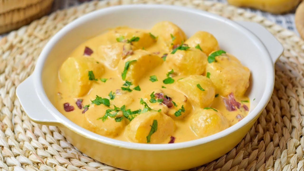 Irresistiblemente cremosas: patatas a la crema