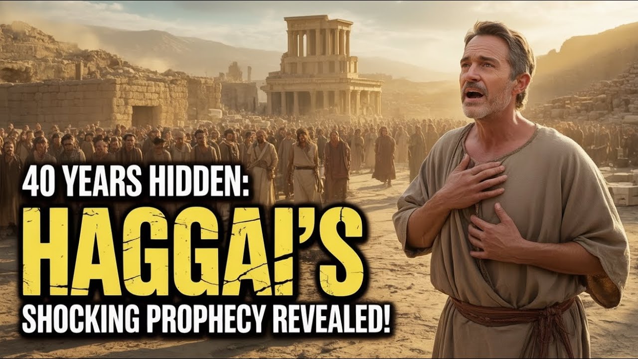 Why Did HAGGAI, the Exiled PROPHET, DISCOVER DIVINE SECRETS HIDDEN for 40 YEARS in GOD'S PLAN?