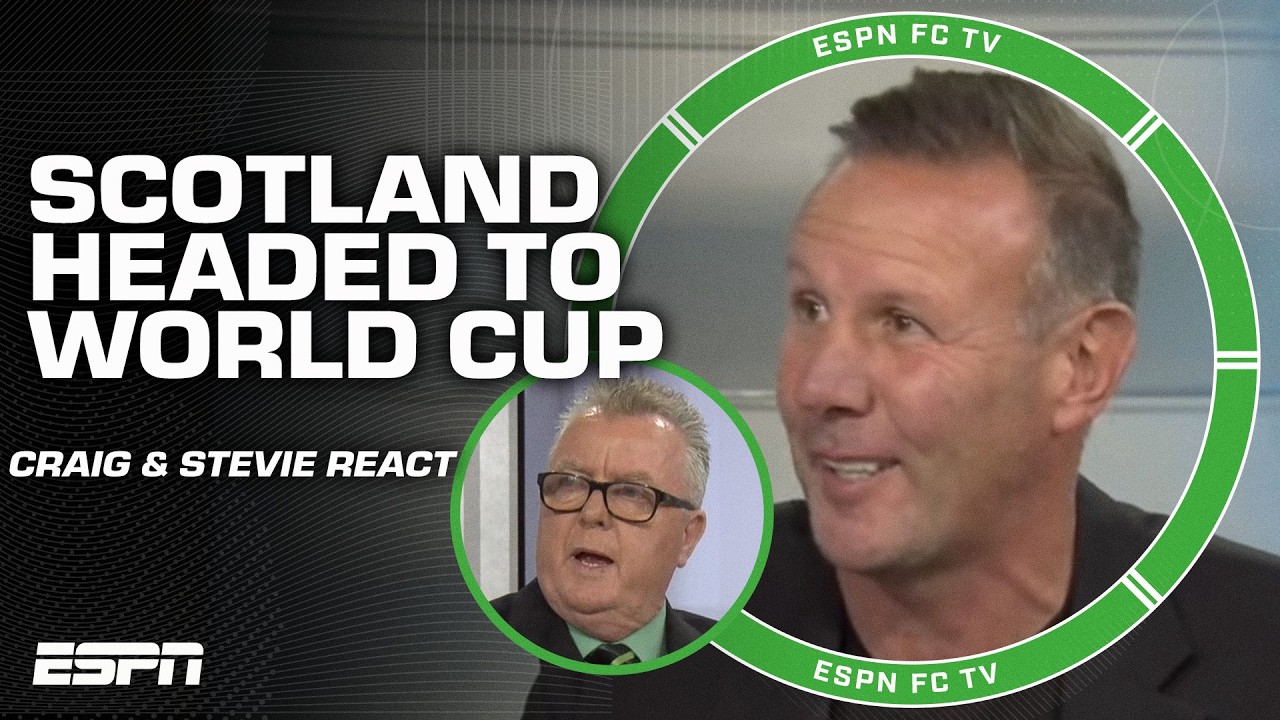Steve Nicol & Craig Burley REACT to Scotland QUALIFYING for the 2026 FIFA World Cup | ESPN FC