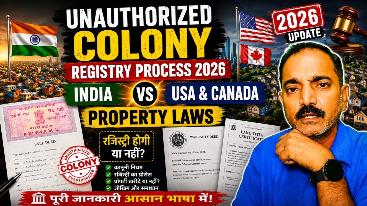 Delhi PM-UDAY vs USA Colonias 2026: Unauthorized Colony Registry Rules Compared