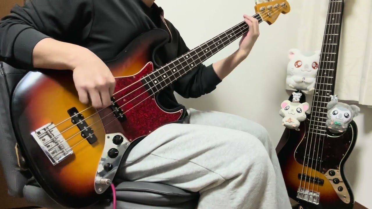 波まかせ(AKASAKI)をベースで弾いてみた【BASS COVER】