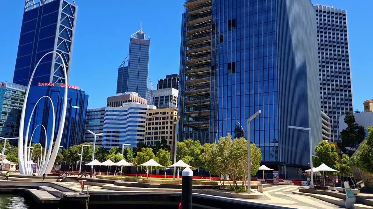 Elizabeth quay Perth CBD