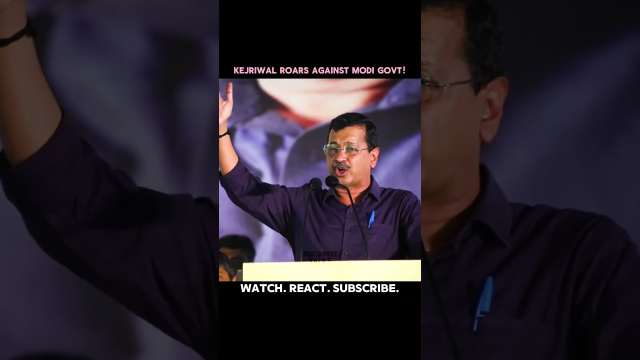 #WATCH: Arvind Kejriwal fiery speech on BJP government #aamaadmiparty