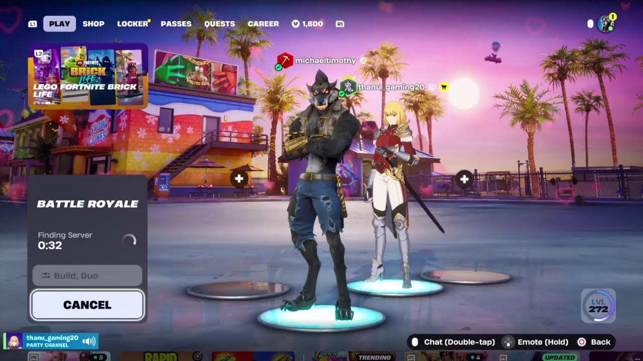 Fortnite Red Vs Blue Sniper only Challenge