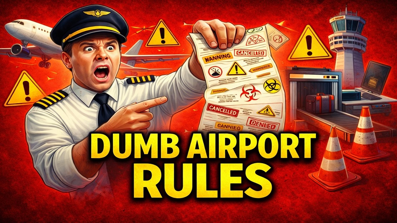 29 Dumbest Airport Rules Pilots Secretly Hate