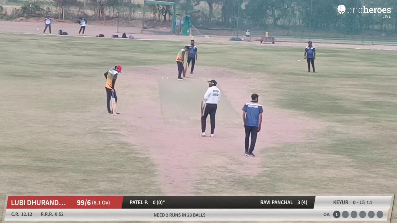 Lubi Royal Rangers vs Lubi Dhurandhar live cricket match | LUBI PREMIER LEAGUE SEASON -4 live - Guj