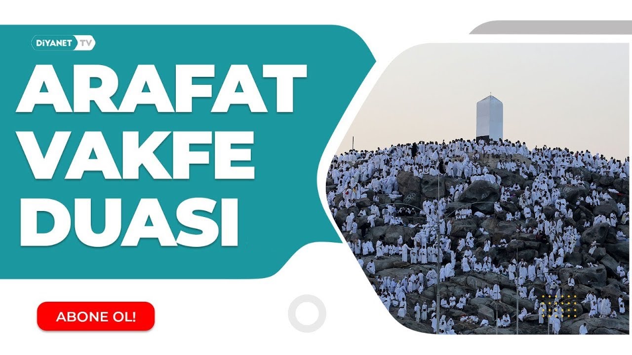 Arafat Vakfe Duası - 2023 | Prof. Dr. Ali ERBAŞ