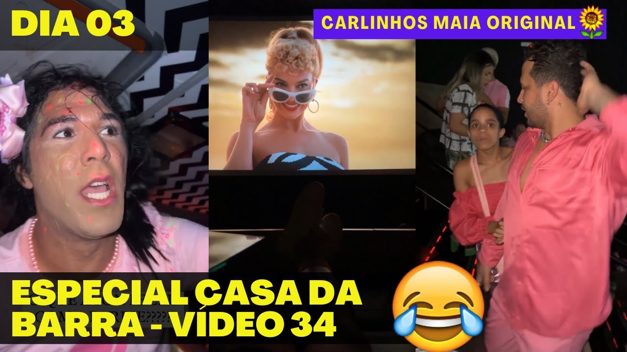 CHEGARAM AO CINEMA  | DEPOIS DE MUITA LOUCURA NO ÔNIBUS, CHEGARAM AS BARBIES  😂😂 | CARLINHOS MAIA 🌻