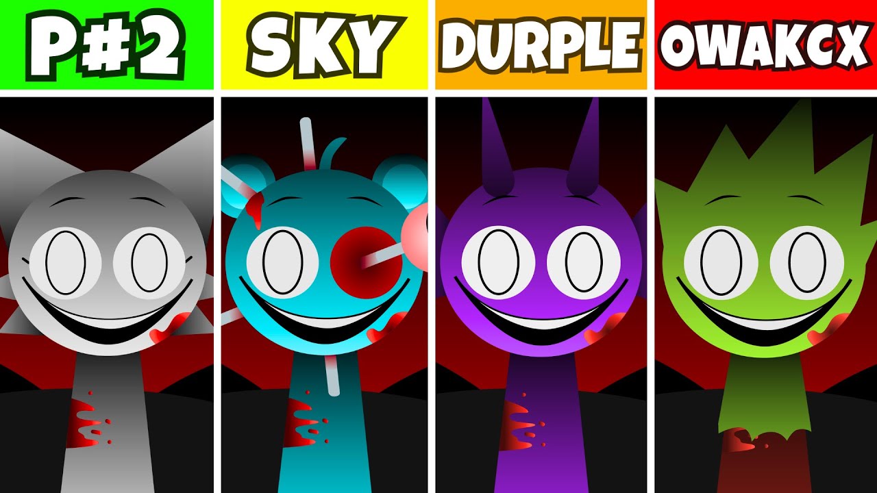 Incredibox Sprunki: Phase 2 But Everyone Is Sky VS Durple VS Owakcx
