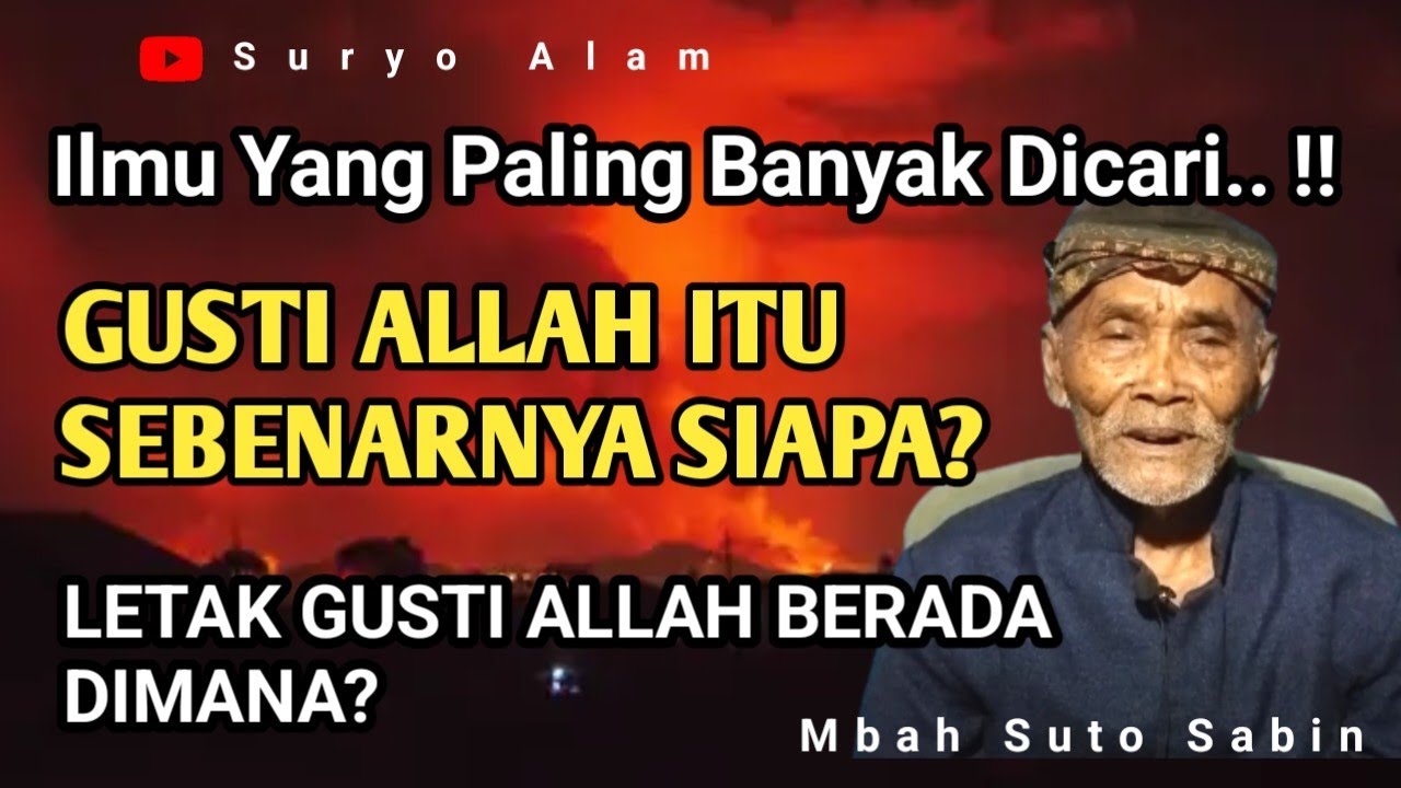 ILMU TAUHID JAWA KUNO TINGKAT TINGGI - MBAH SUTO SABIN