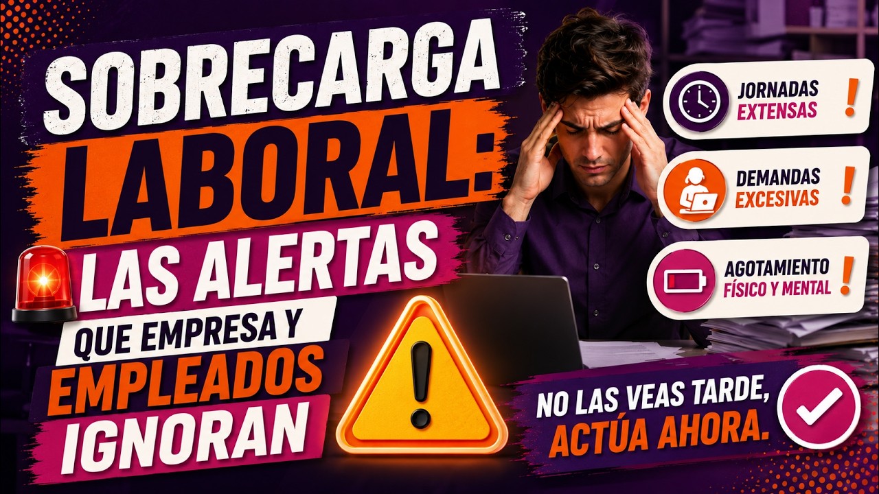 Sobrecarga de trabajo. ¿Te están explotando laboralmente?