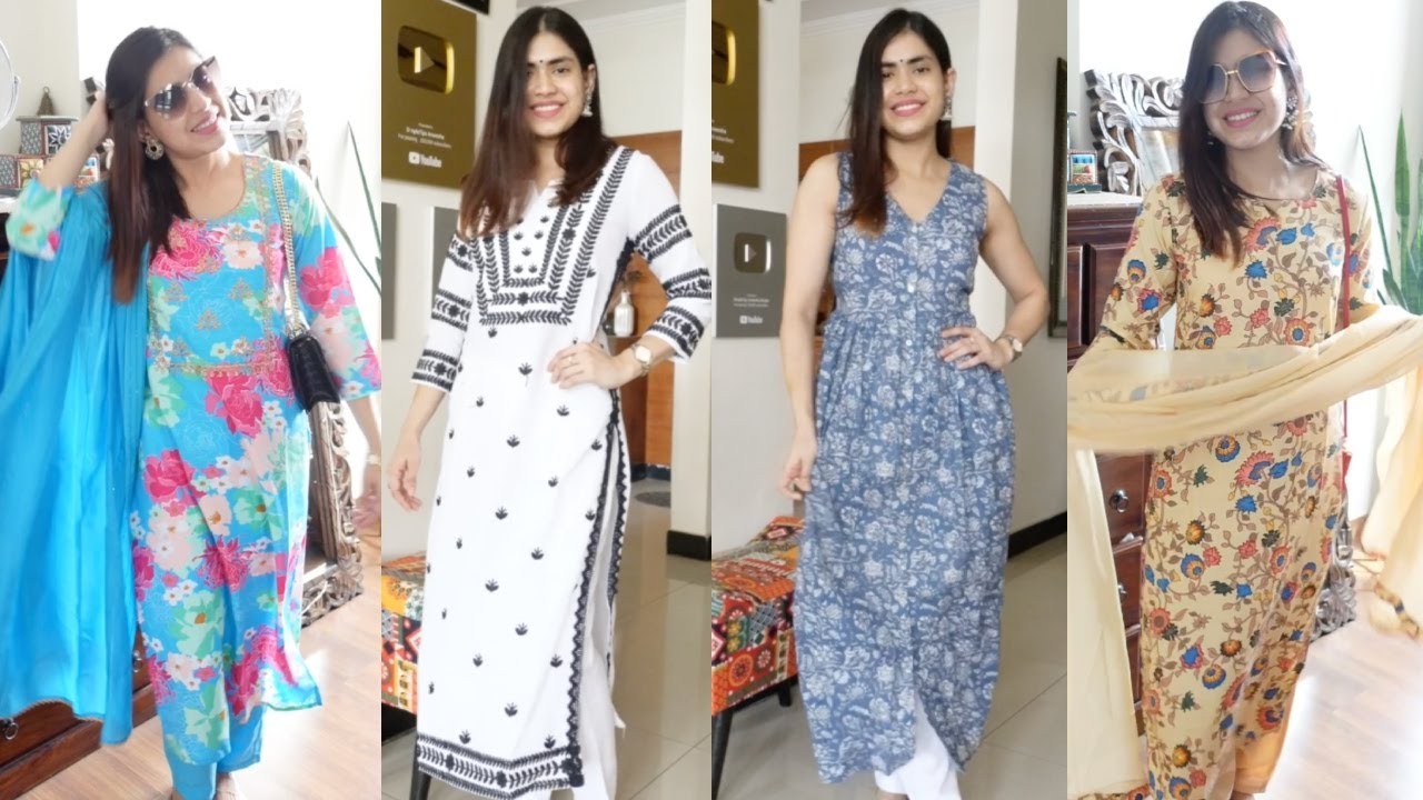Everday Summer Kurti & kurta haul from Amazon | Starting under 500