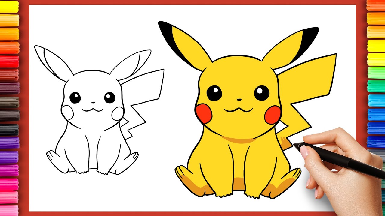 How to Draw Pikachu: From A to Z (Full Tutorial)