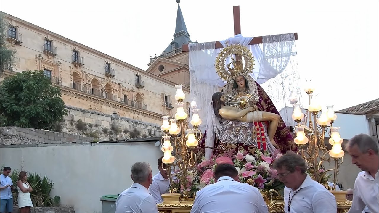 Procesión Virgen de las Angustias Uclés (Cuenca) 23 Agosto 2025