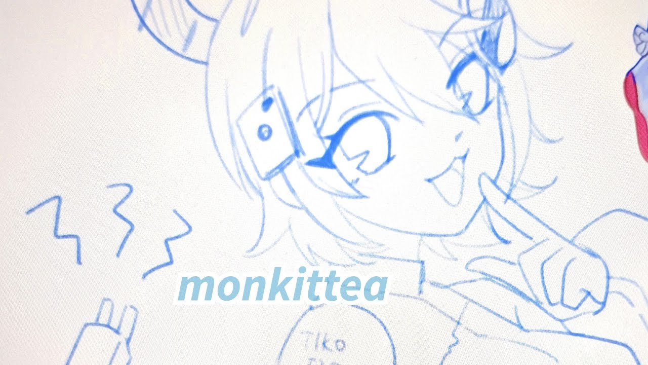Sshh Relax bgm, drawing my vgen commissions! Netto X is live!