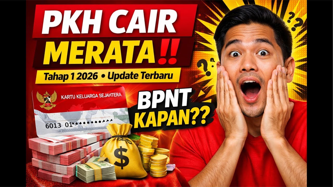 PKH Tahap 1 2026 SUDAH CAIR MERATA‼️ BPNT CAIR KAPAN? CEK FAKTANYA SEKARANG
