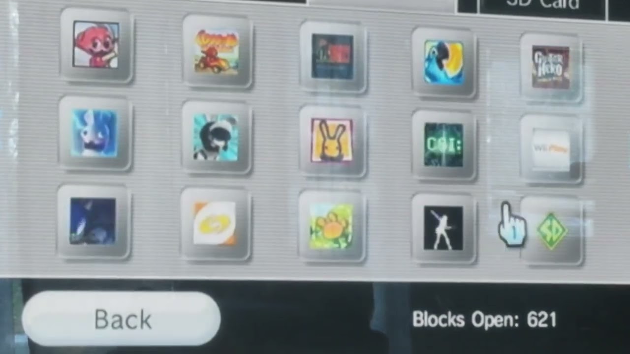 My Wii Save Data Collection On My New Wii