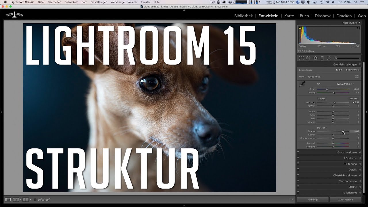 Lightroom Classic Update 8.3 Mai 2019 - Struktur-Regler