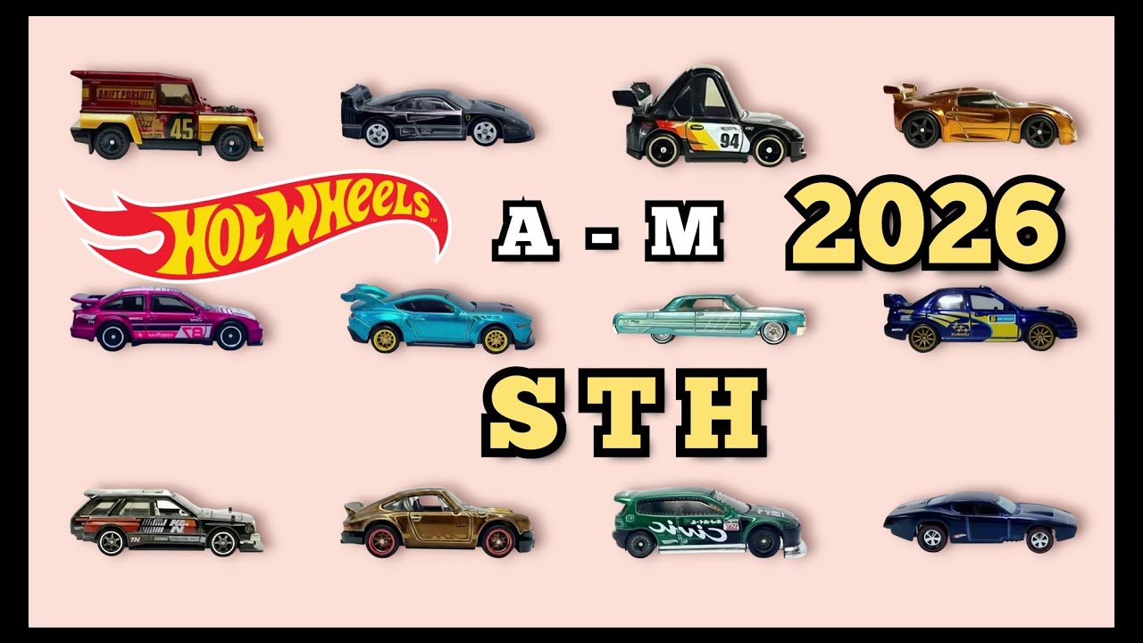 Hot Wheels 2026 STH from A-M Case