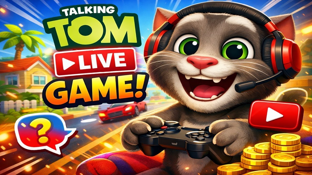 Talking Tom with live #talkingtom #talkingtomlive