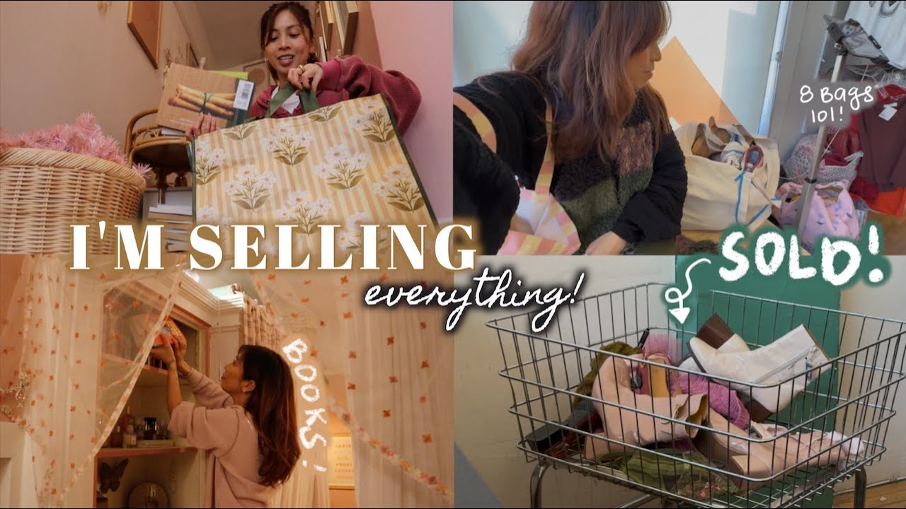 decluttering my LIFE! 🌟 i'm moving out of the country! | pt 2