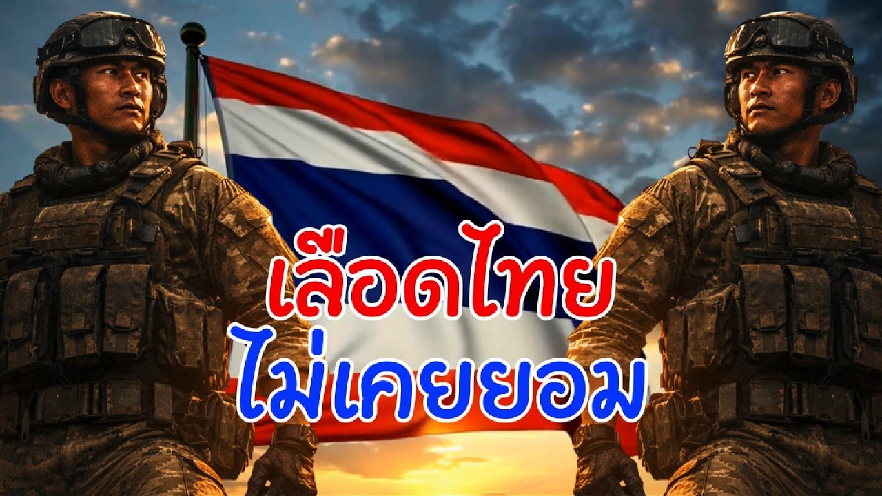 เลือดไทยไม่เคยยอม 🇹🇭 | เพลงปลุกใจทหารไทย Rock สุดพลัง ฟังแล้วขนลุก
