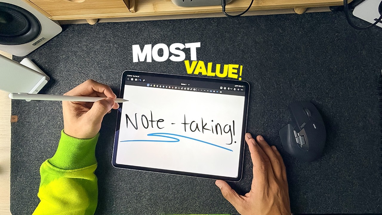 IPad for Note-Taking | A Entrepreneur, Tech Creator Persecutive | IPad Air