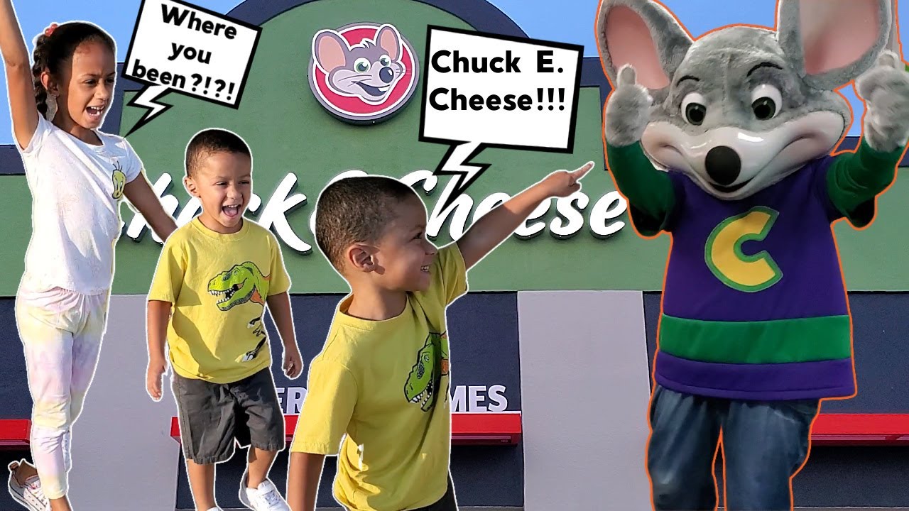 We Finally Got To See Chuck E. Cheese! New Fun Games and Activities!