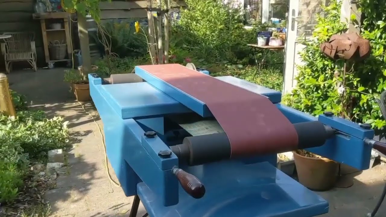 Woodworking belt sander,easy to make.