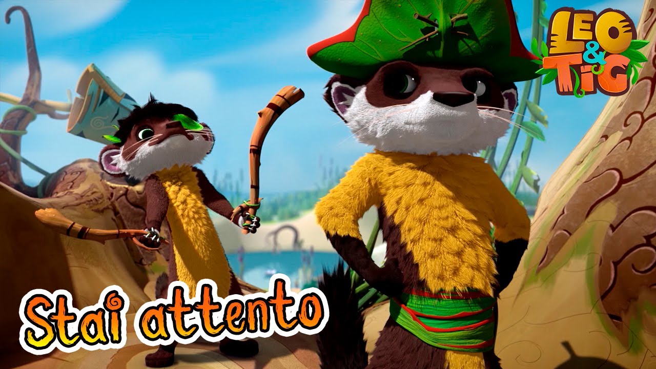 Leo e Tig Italia 🐯🐆 🤫 Stai attento ☝️ Cartone animato per bambini