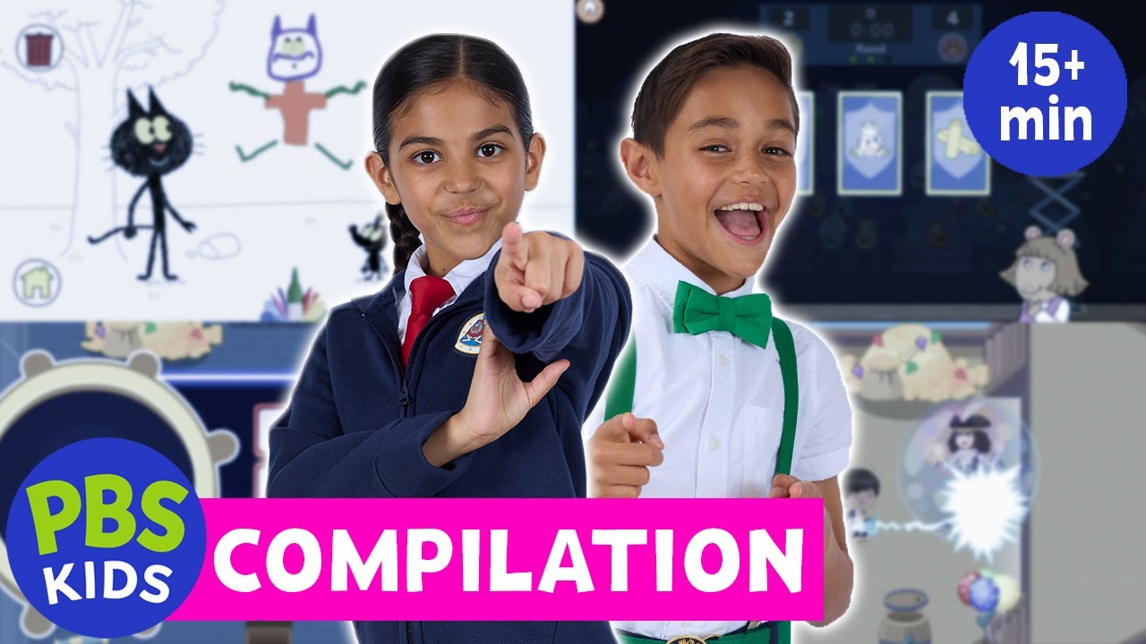 Odd Squad Gaming Unit | 🧑‍🎨 Art Challenges and Puzzling Escape Games COMPILATION 🧩 | PBS KIDS