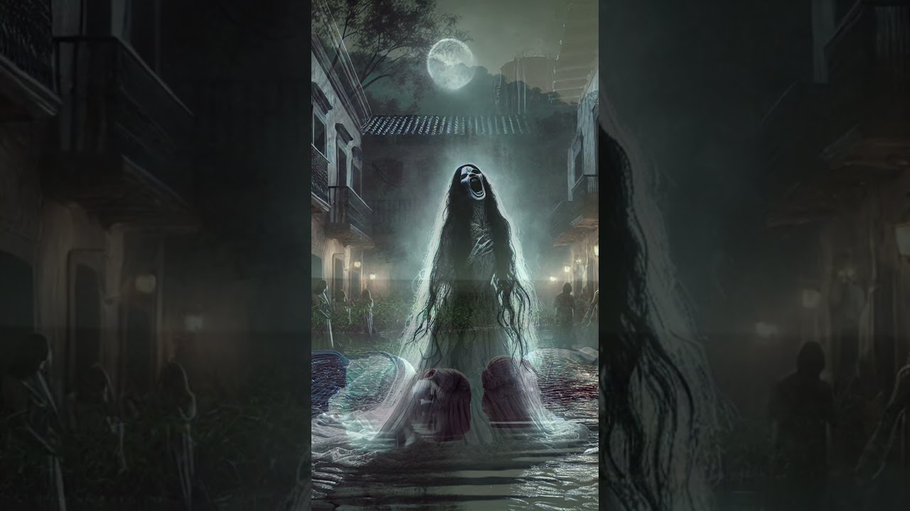 La terrible historia de la llorona #llorona #leyendas #misterio #enigmas
