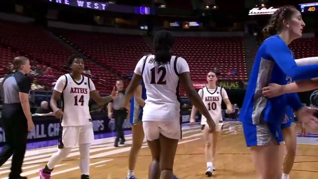 SDSU WOMEN'S HOOPS HIGHLIGHTS: AZTECS 76, AIR FORCE 83 - MAR 8, 2026