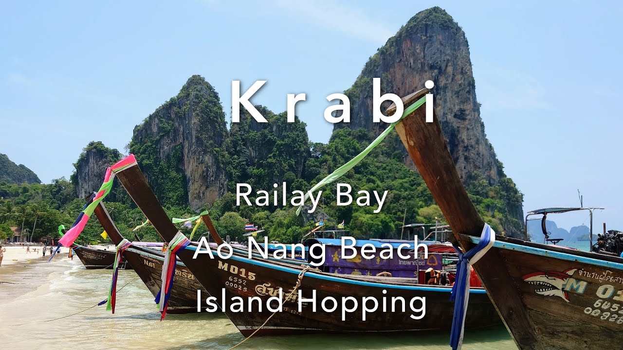 Krabi, クラビ, กระบี่ - Railay Bay, Ao Nang Beach and Island Hopping