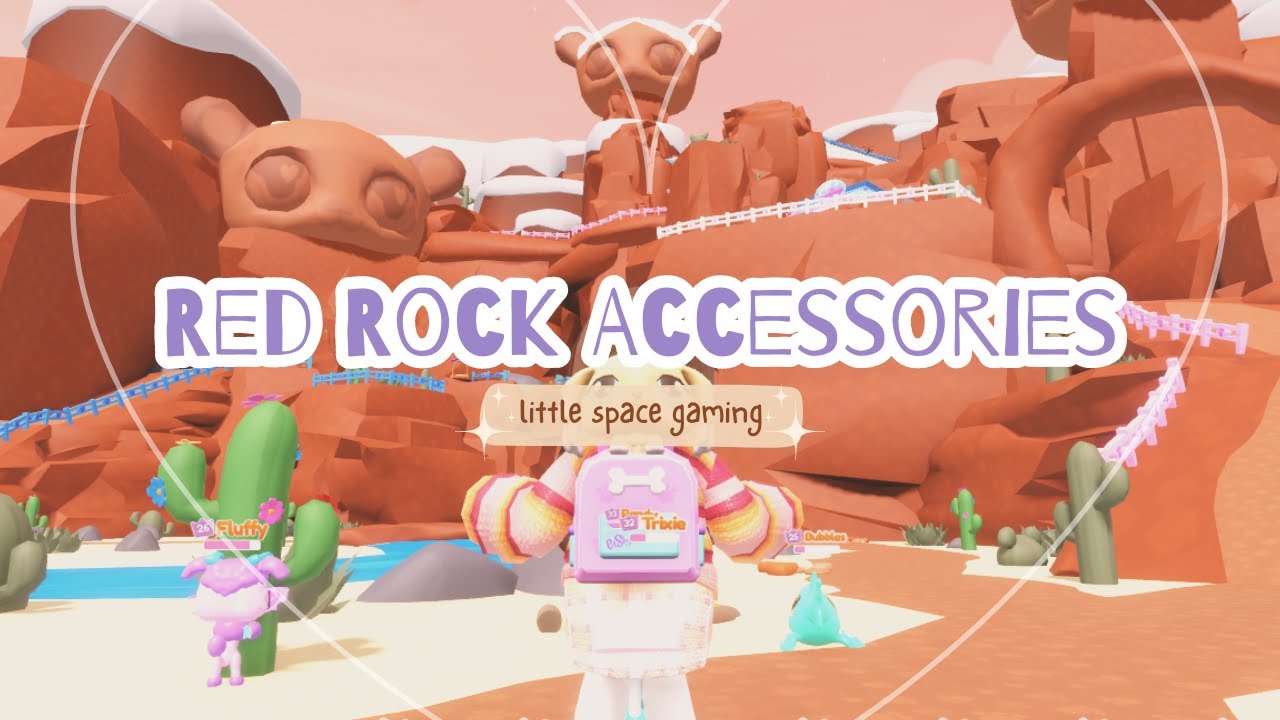 ♡ littlest pet shop roblox red rock accessory guide! ꒰ little space gaming ꒱₊˚⊹