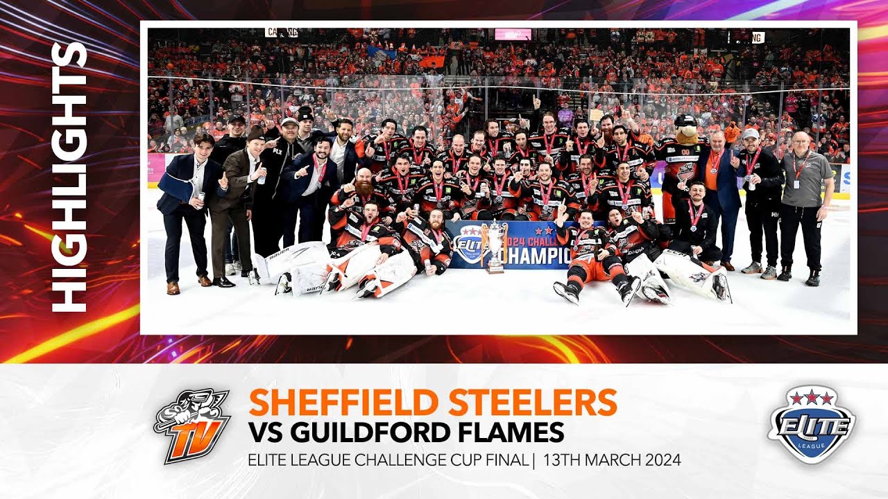Sheffield Steelers v Guildford Flames - Challenge Cup Final - 13th March 2024