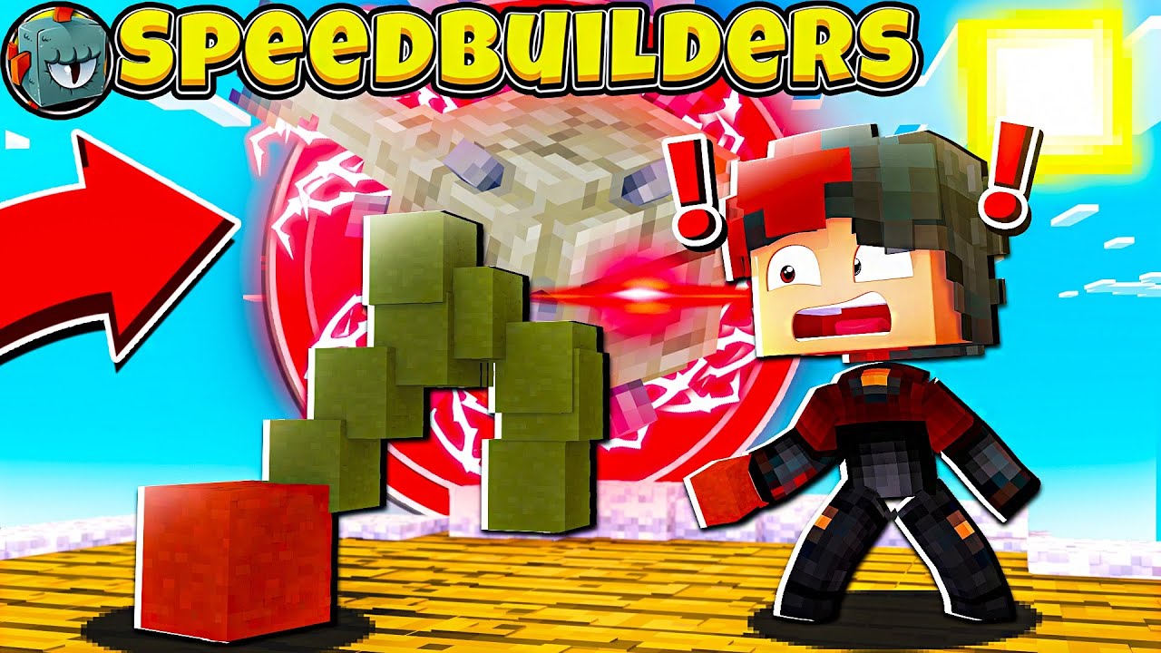 Строители Speed Builders Minecraft Cristalix! Кто Быстрее Построит