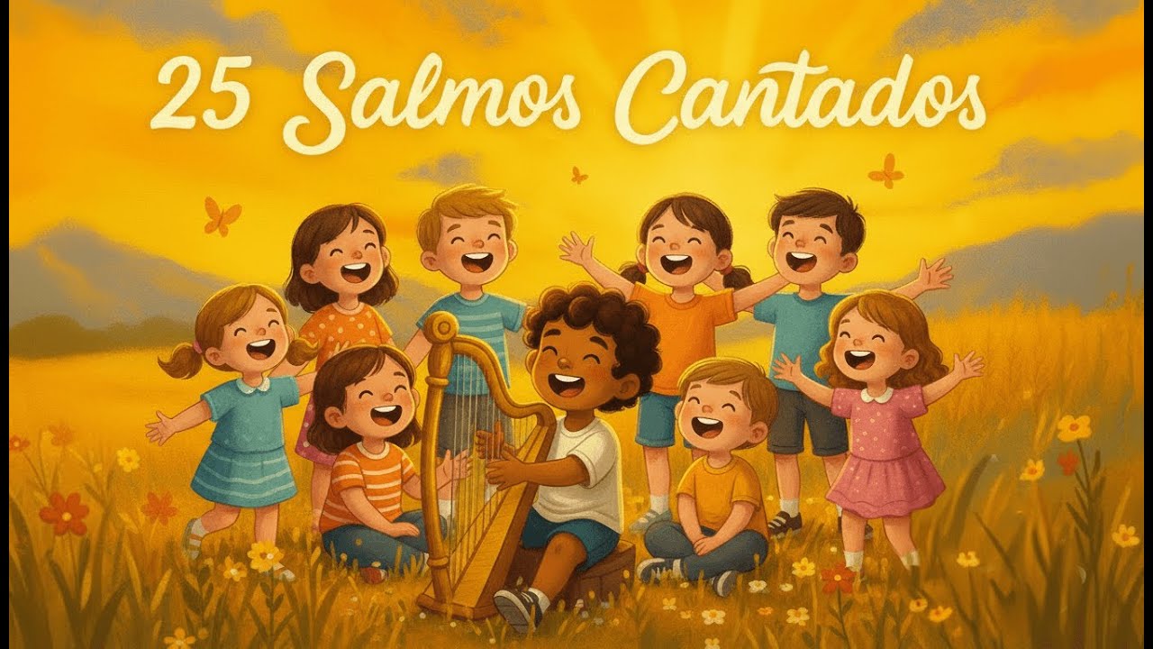 🎶 25 SALMOS — Coleção Cantada para Crianças e Famílias 🎶