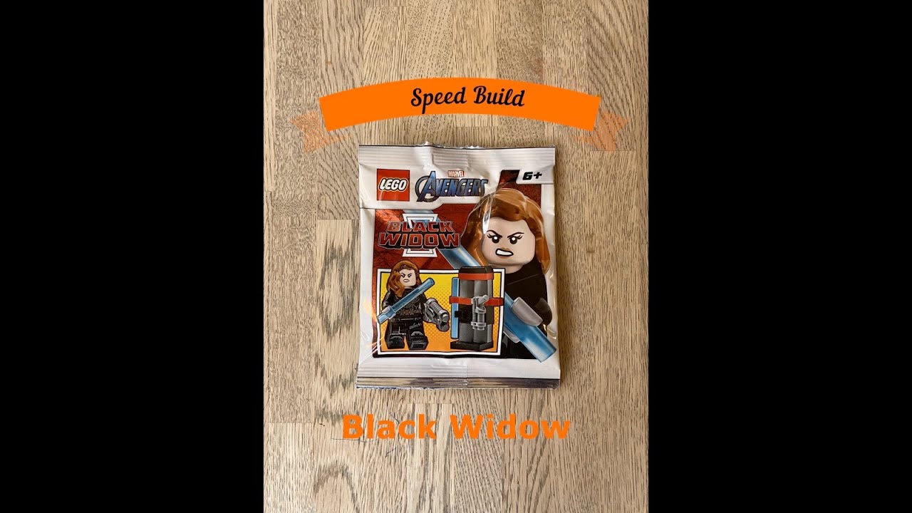 Lego l Black Widow l Marvel l Polybag l Stop Motion l Review